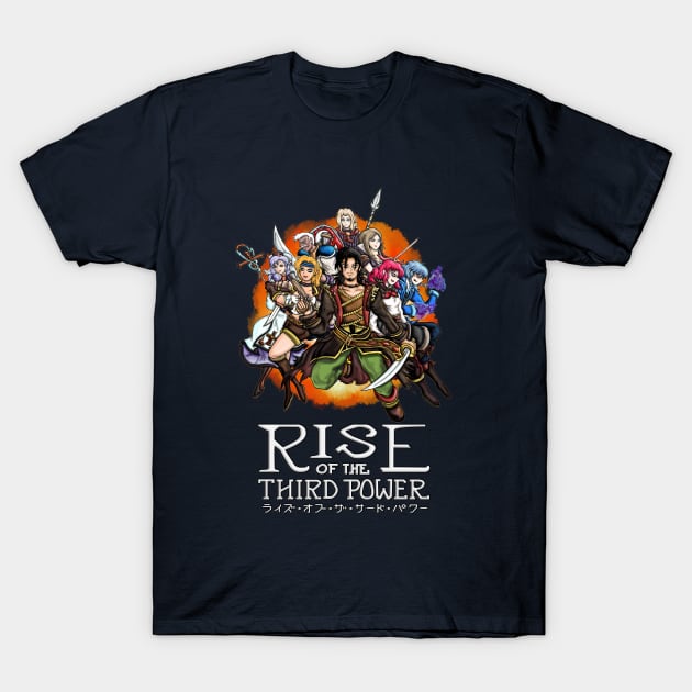 Rise of the Third Power Heroes T-Shirt by WarioPunk